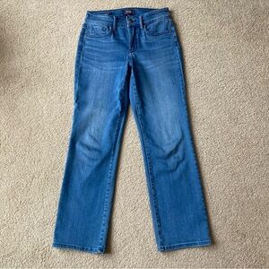 NYDJ Marilyn Straight Leg Jeans - Size 0